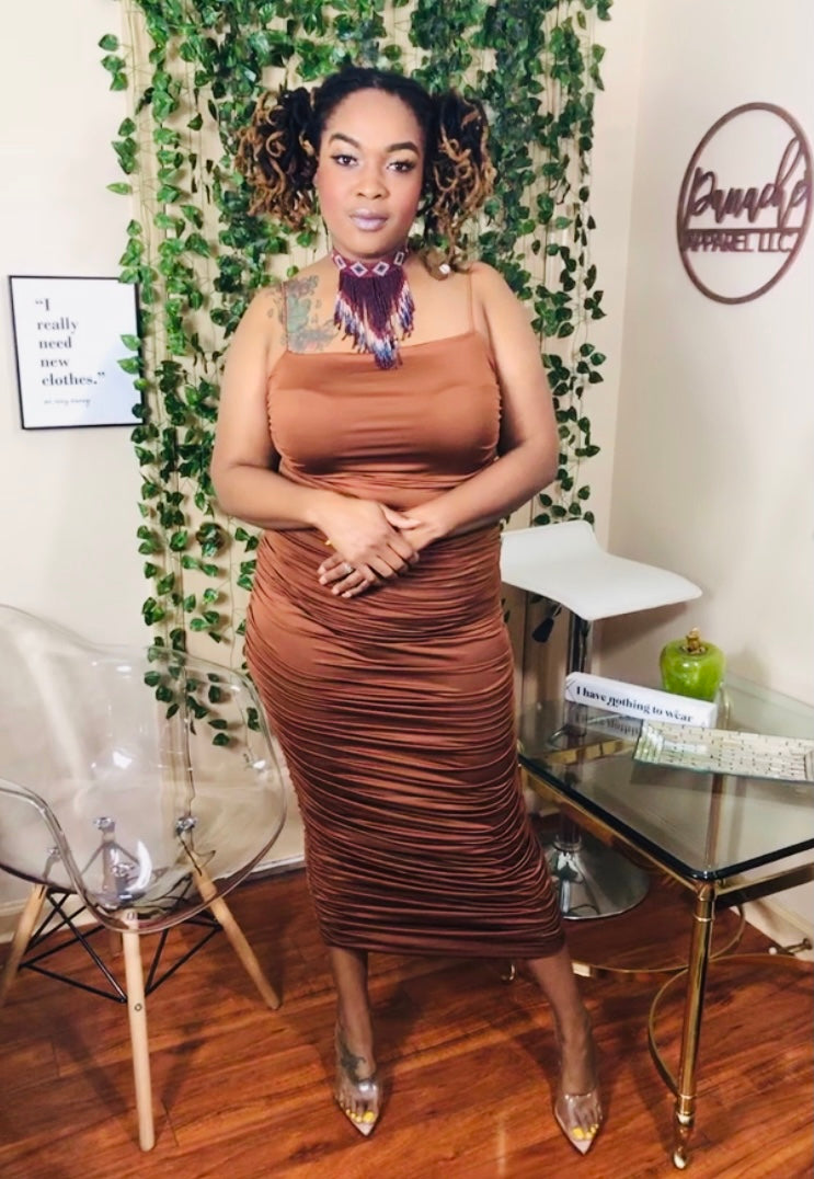Tootsie roll dress